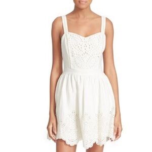 Joie White Lace Ornata Dress